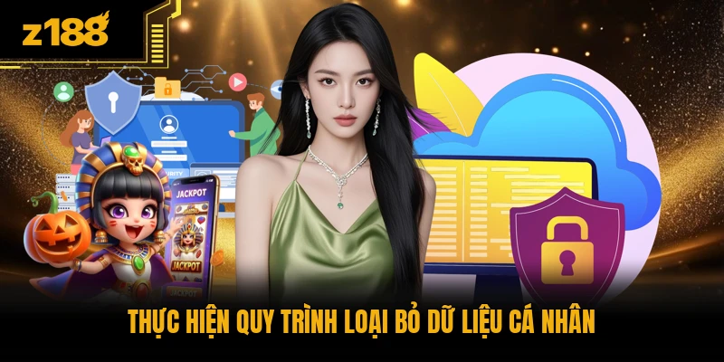 Thực hiện quy trình loại bỏ dữ liệu cá nhân